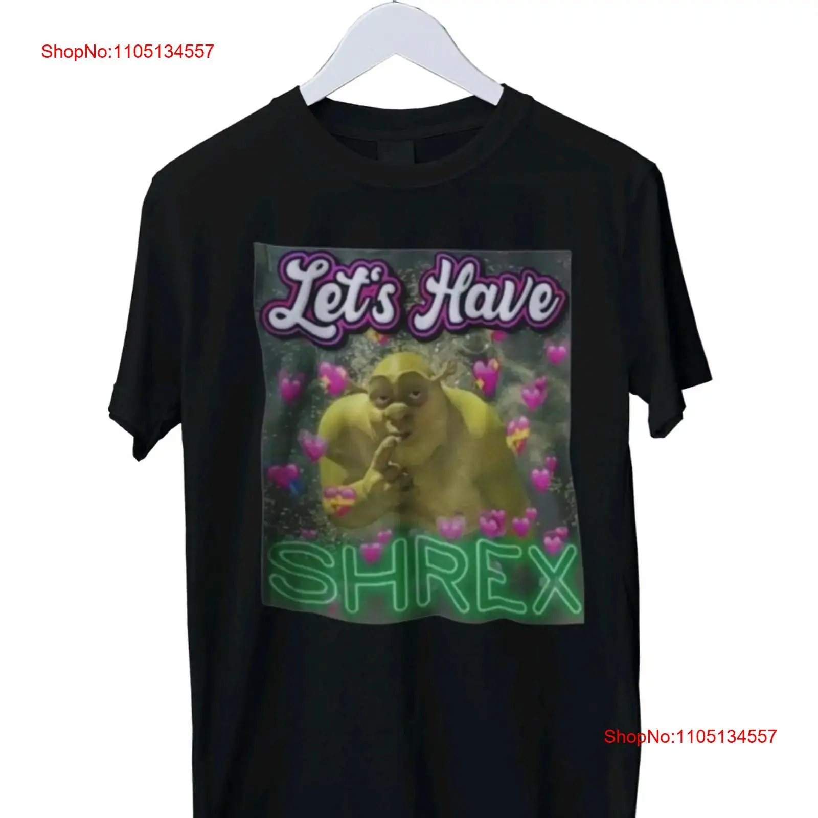 Vintage Fashion Knitwear - Lets Have Shrex Meme Funny T