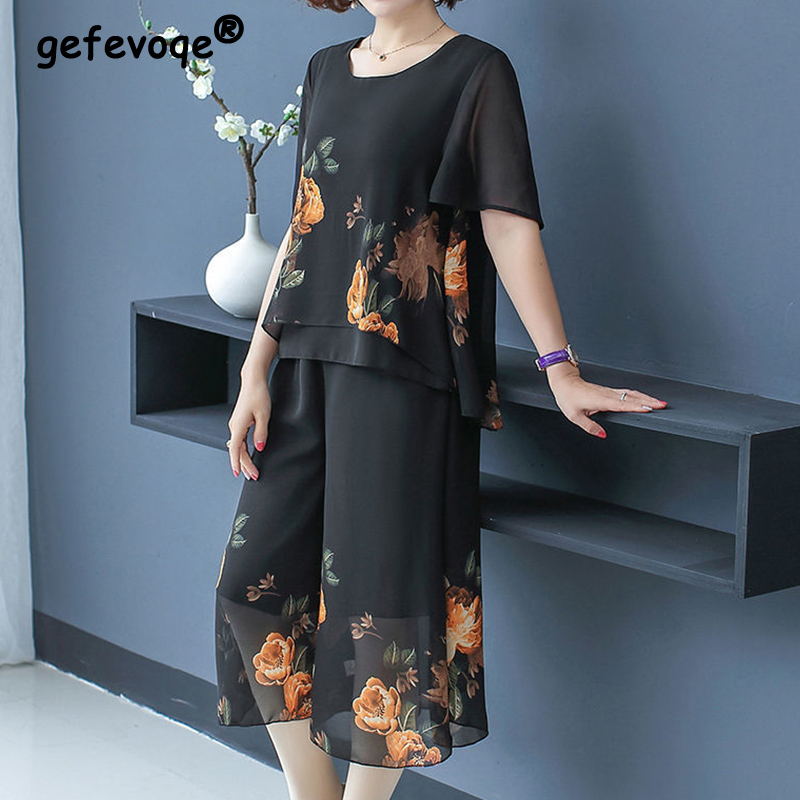 Vintage Fashion In 2025 - Elegant Fashion Floral Printing Lace Short