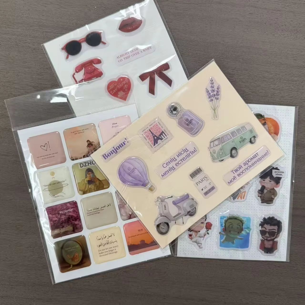 Vintage Fashion Magazine - Stickers Urban Girl Retro Creative Ins
