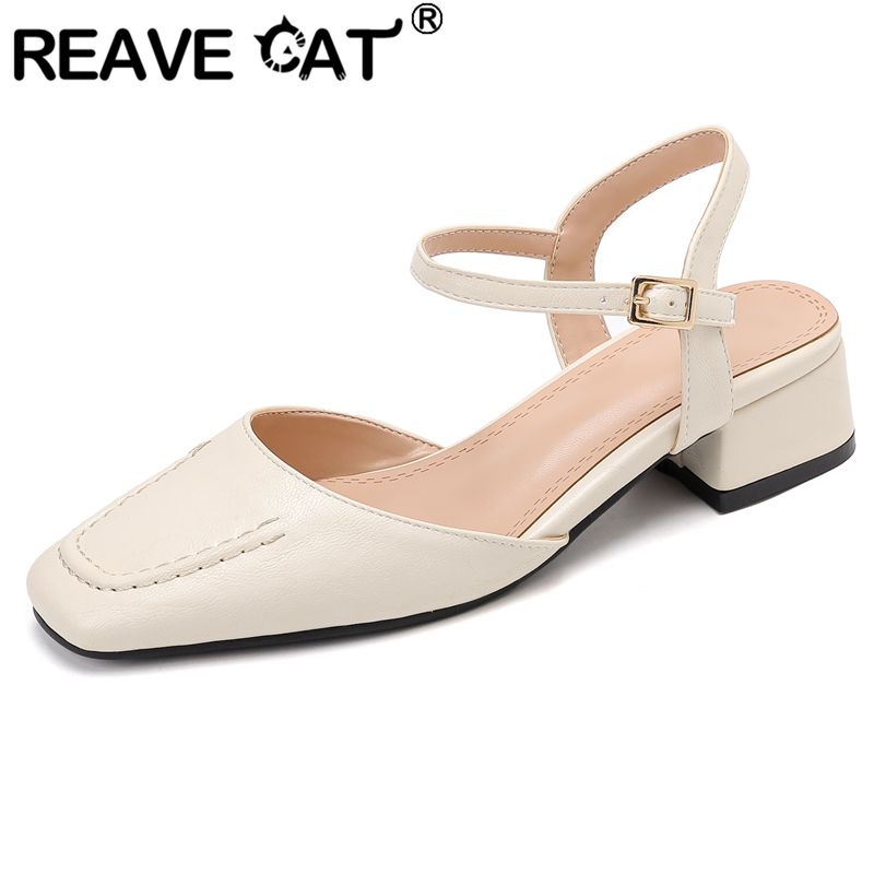 Vintage Fashion In 2025 - REAVE CAT 2025 Female Sandals Square