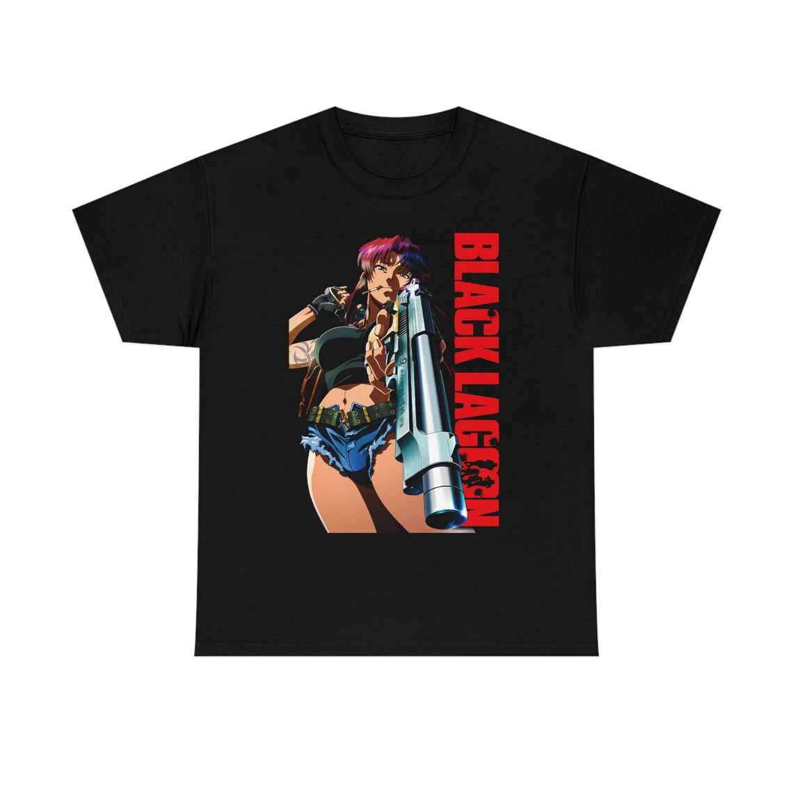 Vintage Fashion Eu - 2026 Japanese Anime Black Lagoon T