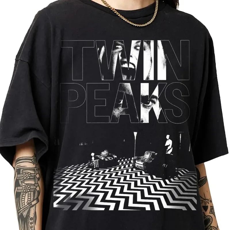 Vintage Fashion Tv - Horror Movie Themed Print T-shirt TV