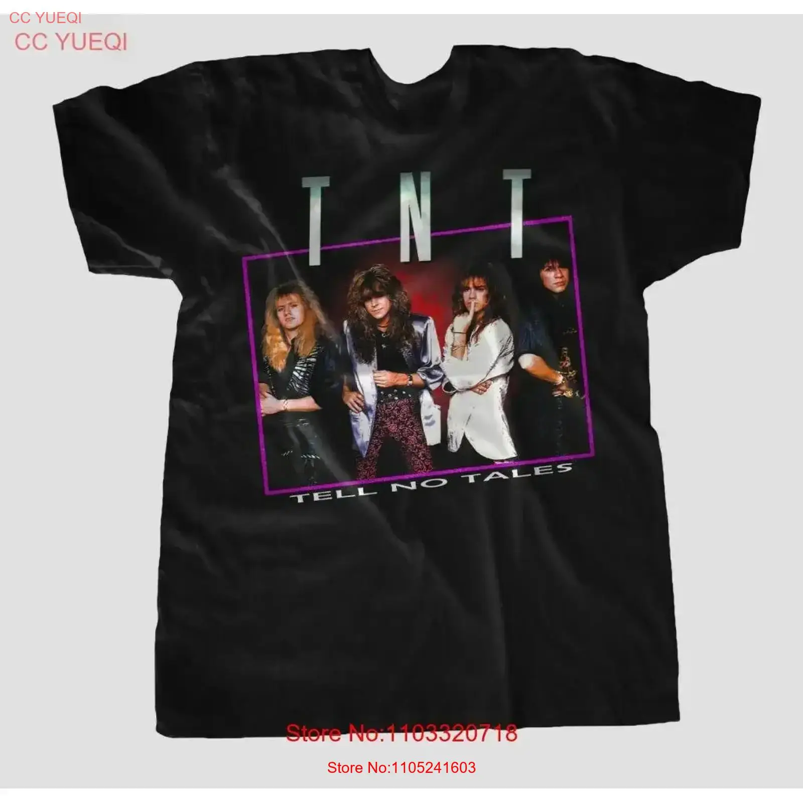 Vintage Fashion T Shirts - TNT Tell No Tales Band T