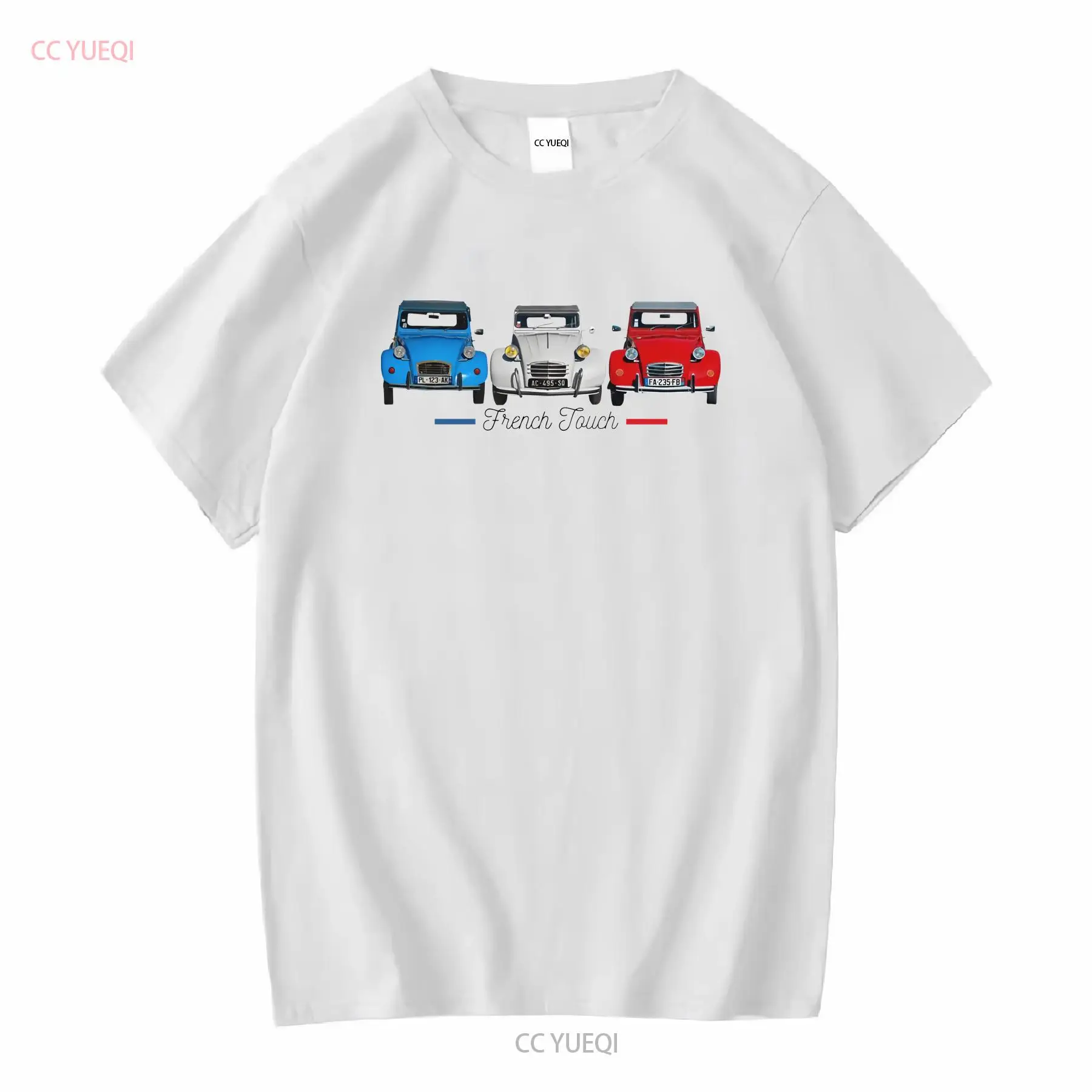 Vintage Fashion T Shirts - Two horses 2 CV T Shirt