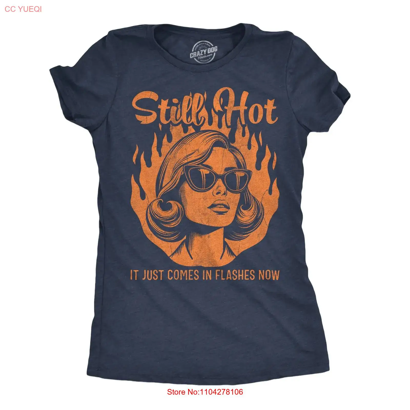 Vintage Fashion Now - Womens Funny T Shirt Still Hot