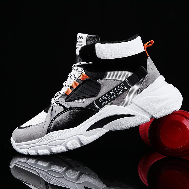Vintage Fashion Eu - Hightop Summer Men's Sport Shoes Man