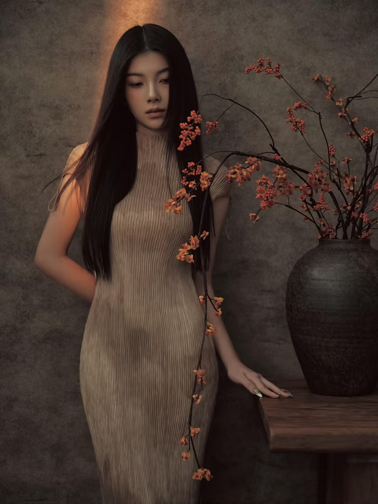 Vintage Fashion In Chinese - New 2026 Chinese Style Portrait Art