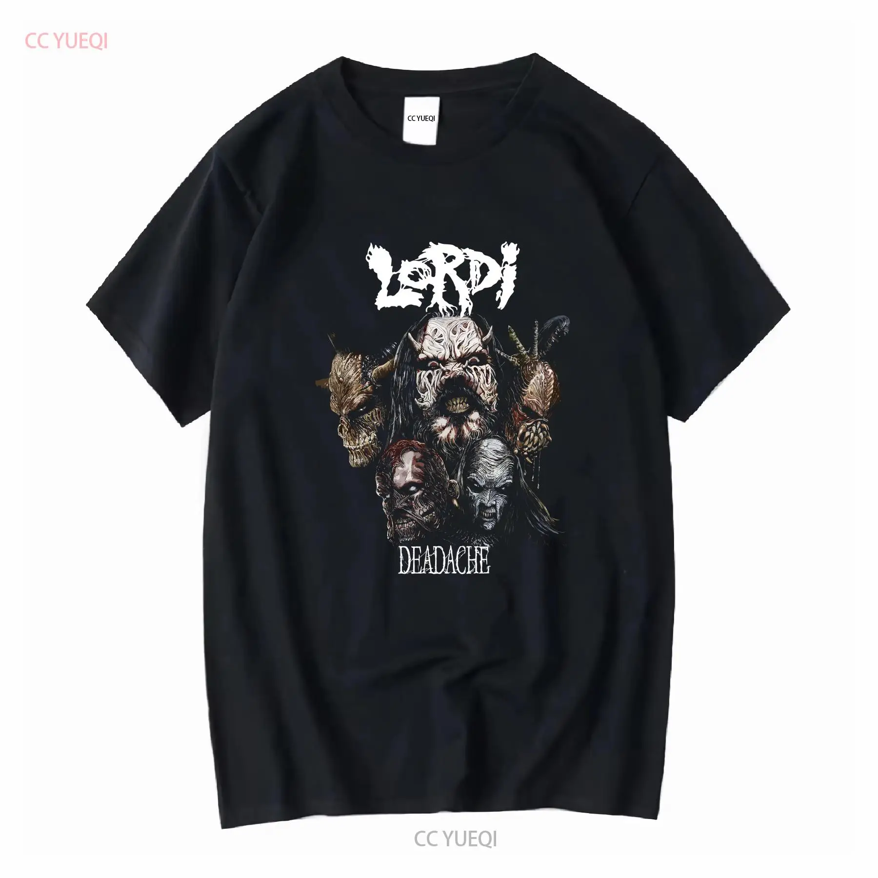 Band Tee Faded 90S - Lordi Deadache 90s 00s Concert Tour