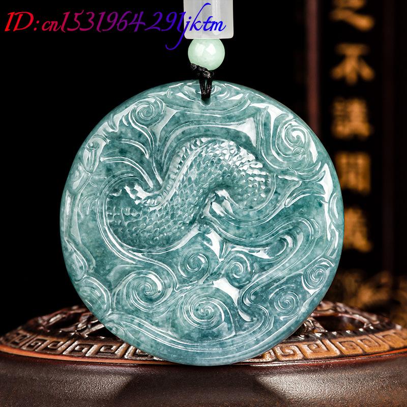 Burmese Jadeite Dragon Pendant - Vintage Fashion Jewelry 评论和价格