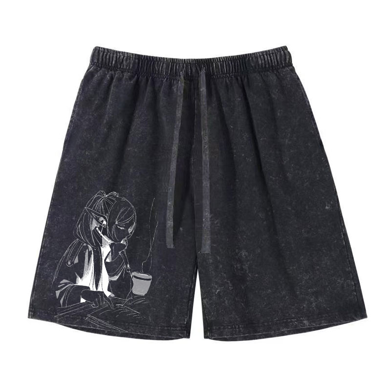 Anime Frieren Shorts Vintage W - Vintage Fashion Tv 评论和价格