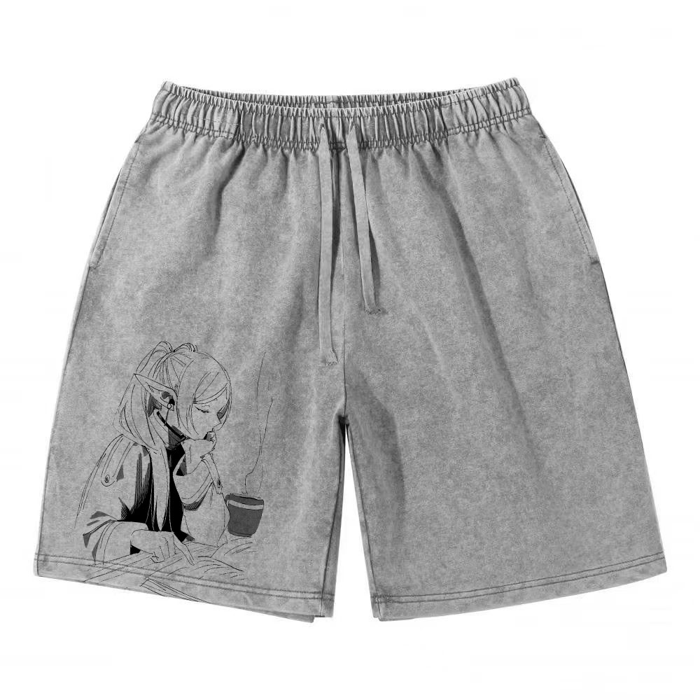 Anime Frieren Shorts Vintage W - Vintage Fashion Tv 评论和价格