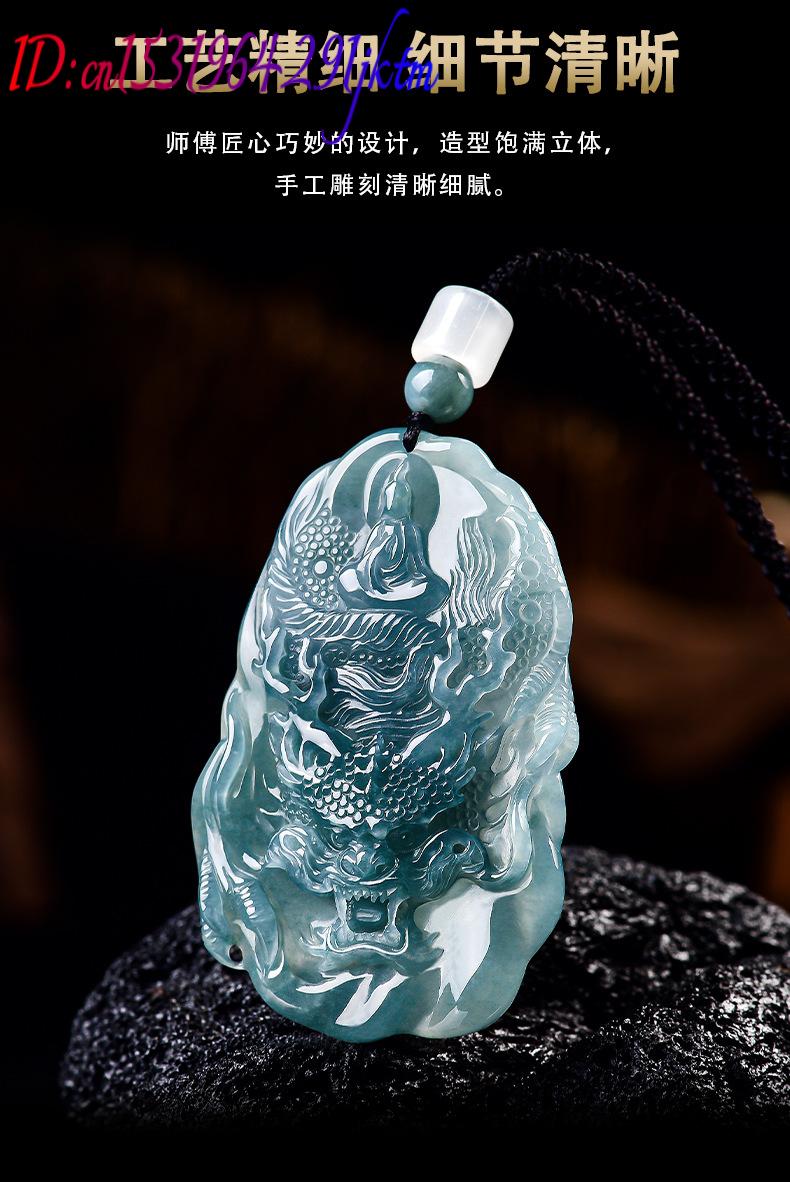 Natural Burmese Jadeite Dragon - Vintage Fashion Jewelry 评论和价格