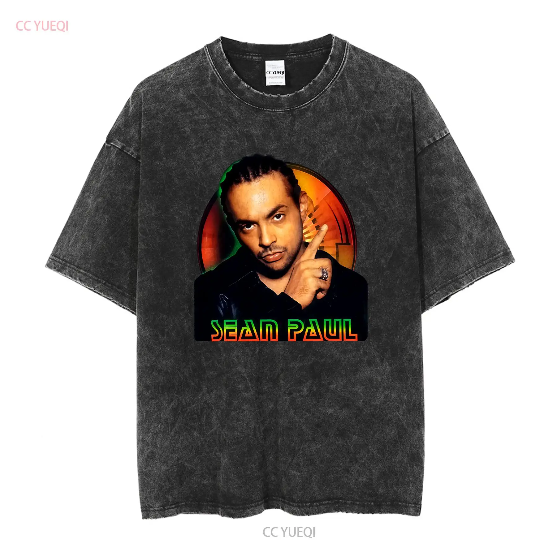 RAPPER Sean Paul black T shirt - Vintage Fashion T Shirts 评论和价格