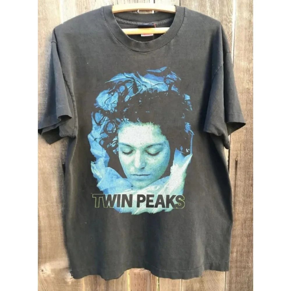 Horror Movie Themed Print T-sh - Vintage Fashion Tv 评论和价格