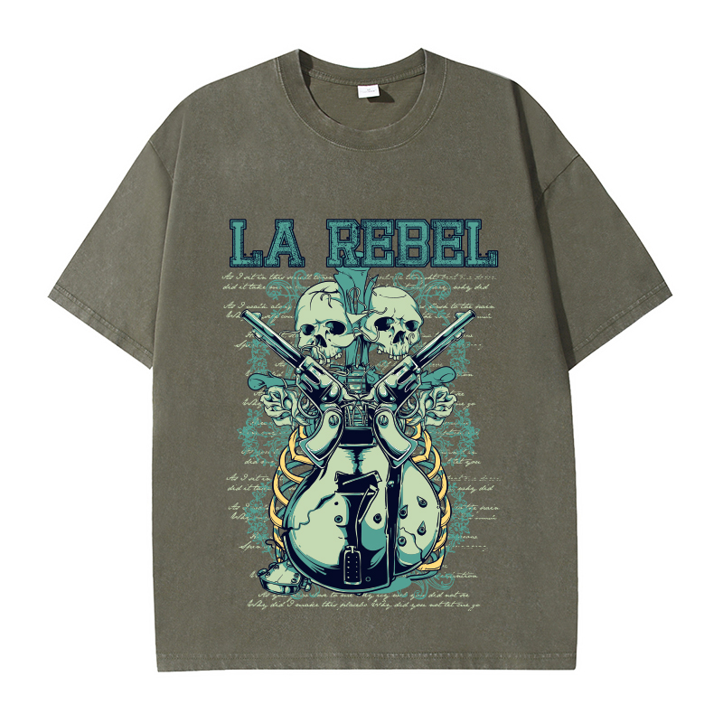 Personalized T-shirt Skull Wom - Vintage Fashion T Shirts 评论和价格