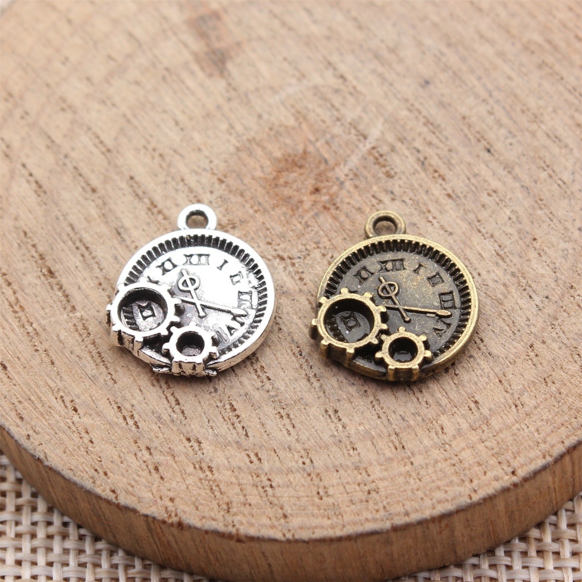 WYSIWYG 10pcs 16x14mm 2 Colors - Vintage Fashion Jewelry 评论和价格