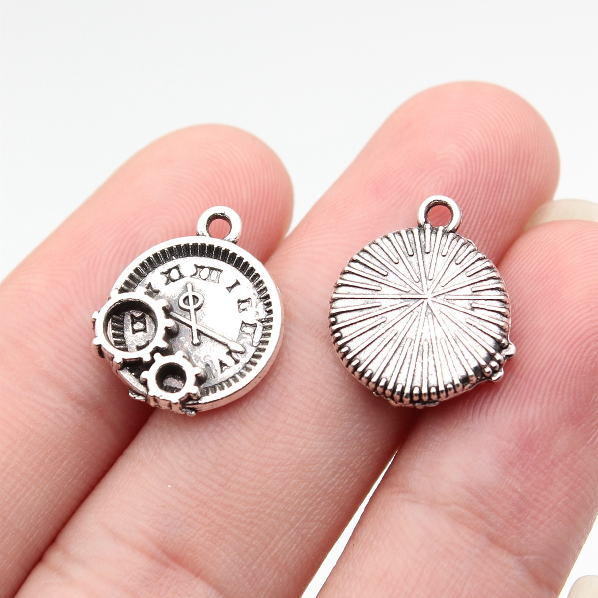 WYSIWYG 10pcs 16x14mm 2 Colors - Vintage Fashion Jewelry 评论和价格