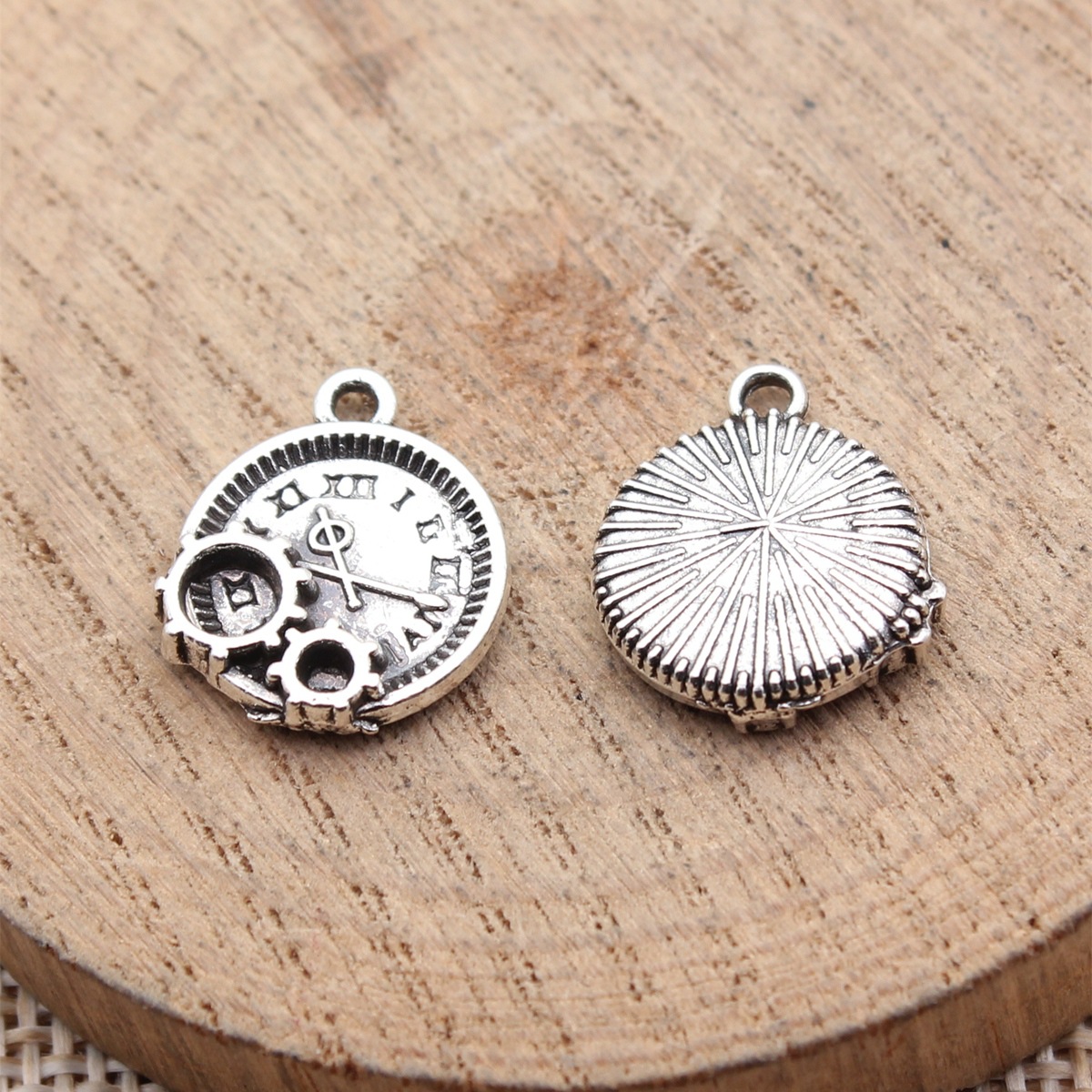 WYSIWYG 10pcs 16x14mm 2 Colors - Vintage Fashion Jewelry 评论和价格