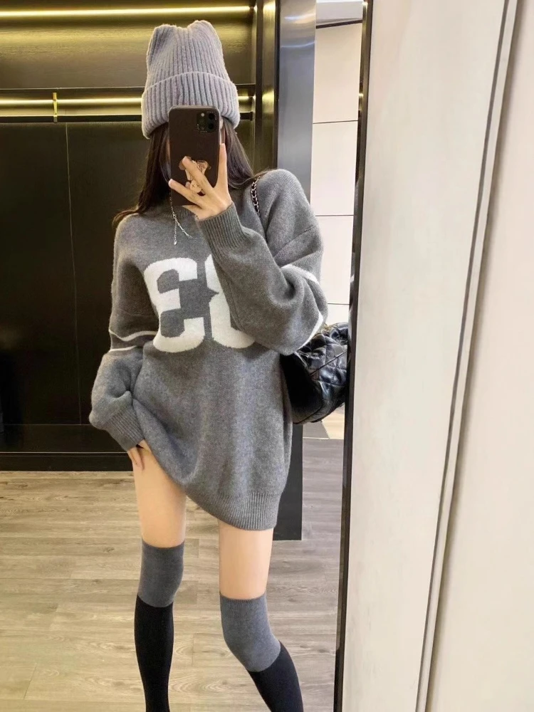 Y2K Vintage Knitted Sweater Wo - Vintage Fashion In 2025 评论和价格