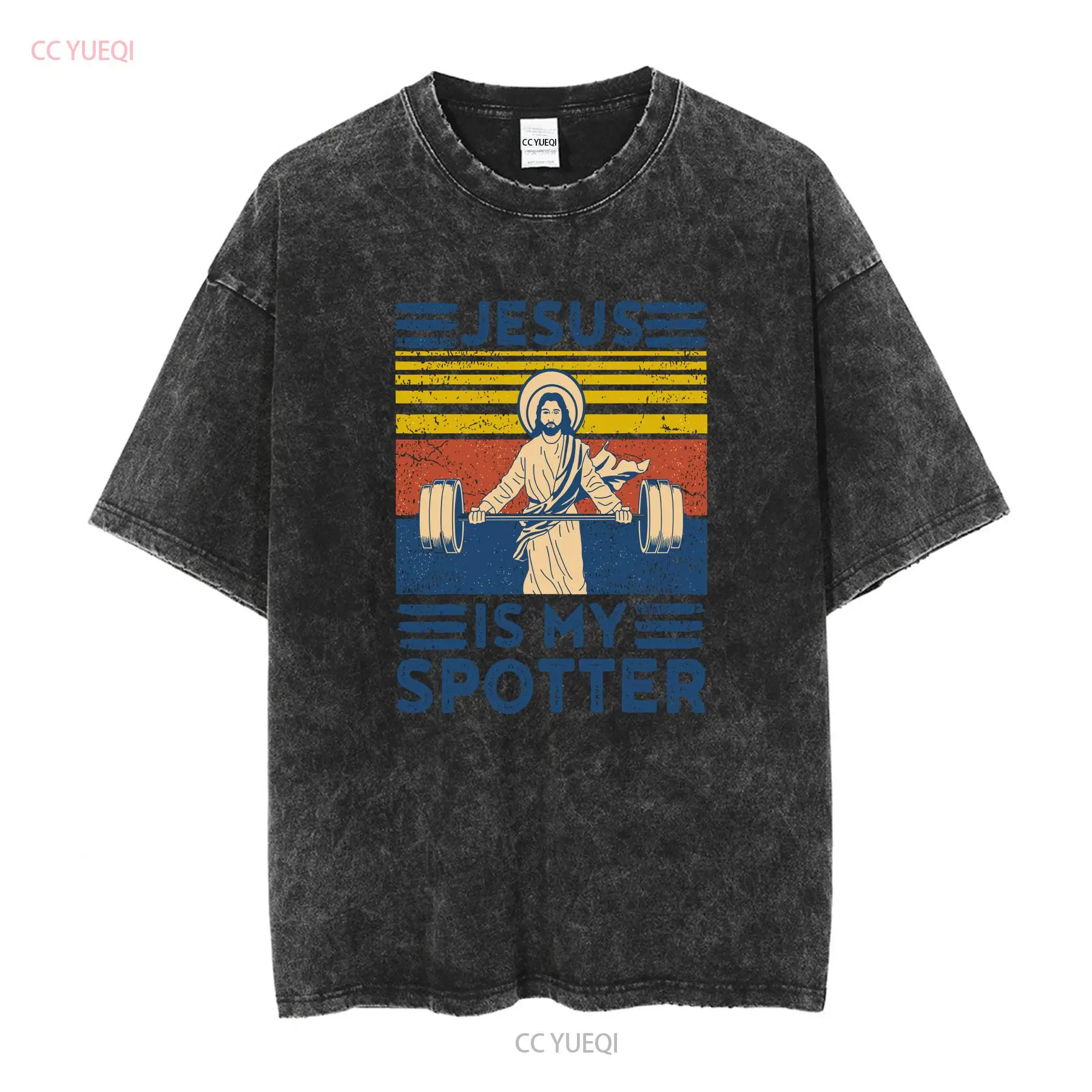 Rare New Funny Gym T Shirt Jes - Vintage Fashion T Shirts 评论和价格