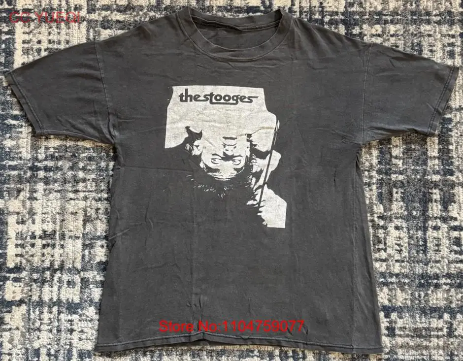 Vintage 90s The Stooges Iggy P - Band Tee Faded 90S 评论和价格