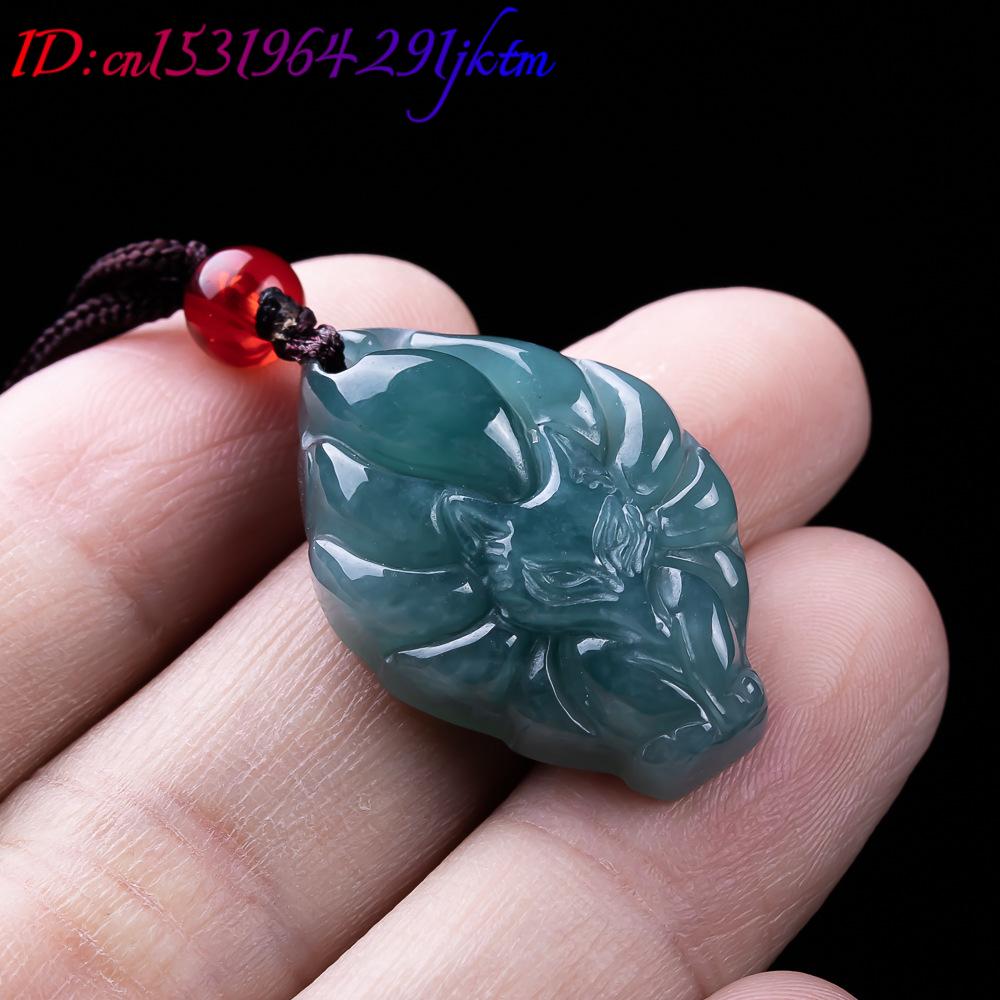 Natural Burmese Jadeite Fox Pe - Vintage Fashion Jewelry 评论和价格