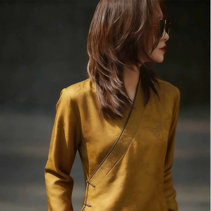 Chinese Style Women's Blouses  - Vintage Fashion In Chinese 评论和价格