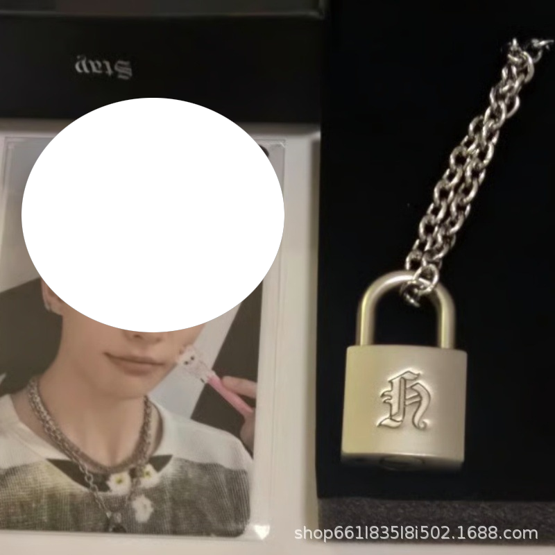 Ashionable Creative Metal Lock - Vintage Fashion Necklace 评论和价格