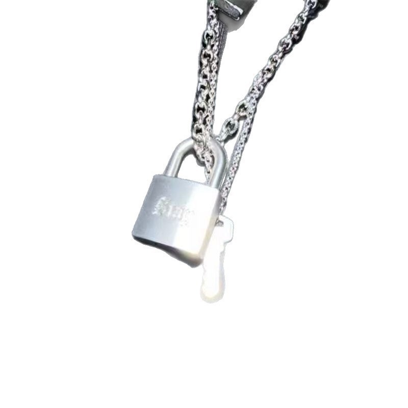 Ashionable Creative Metal Lock - Vintage Fashion Necklace 评论和价格