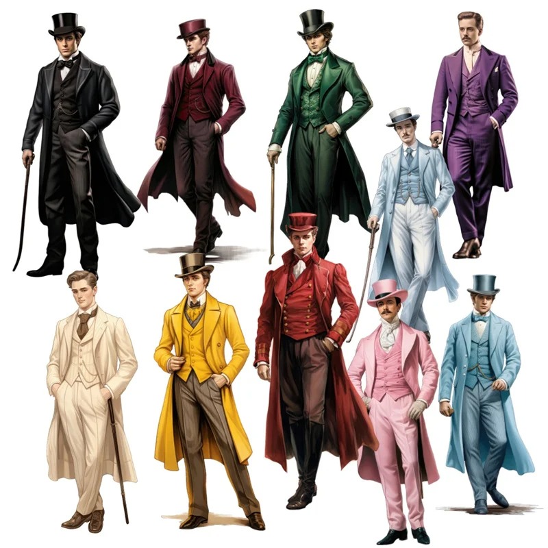 Cute Victorian Era Attire Gent - Vintage Fashion Magazine 评论和价格