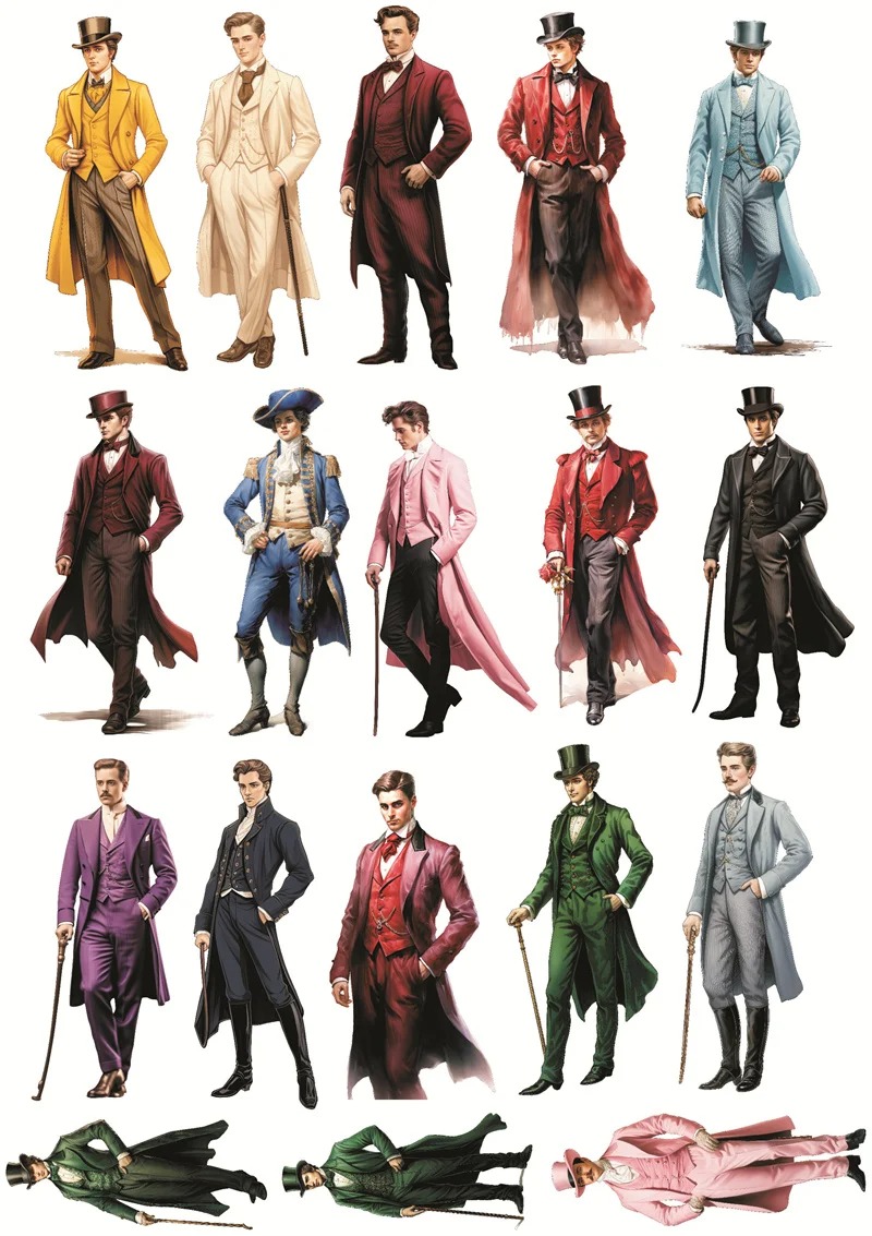 Cute Victorian Era Attire Gent - Vintage Fashion Magazine 评论和价格