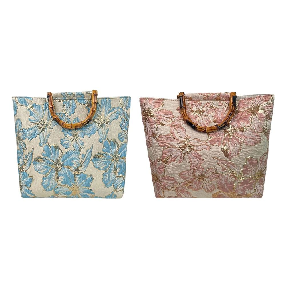 Bamboo Handle Hanfu Tote Bag V - Vintage Fashion In Chinese 评论和价格