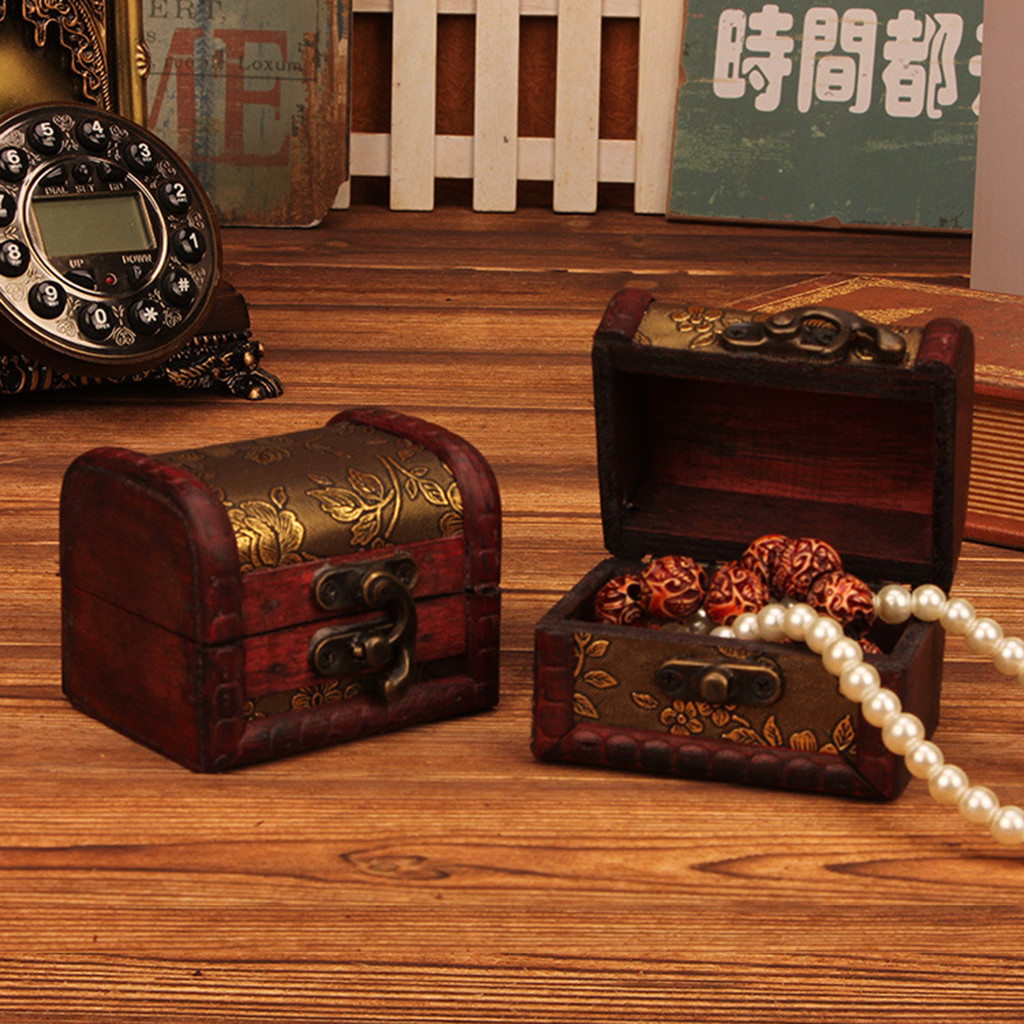 Chinese Style Vintage Wooden J - Vintage Fashion Jewelry 评论和价格