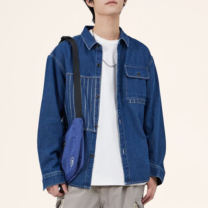 Men Korean Chic Turn-down Coll - Vintage Fashion Now 评论和价格