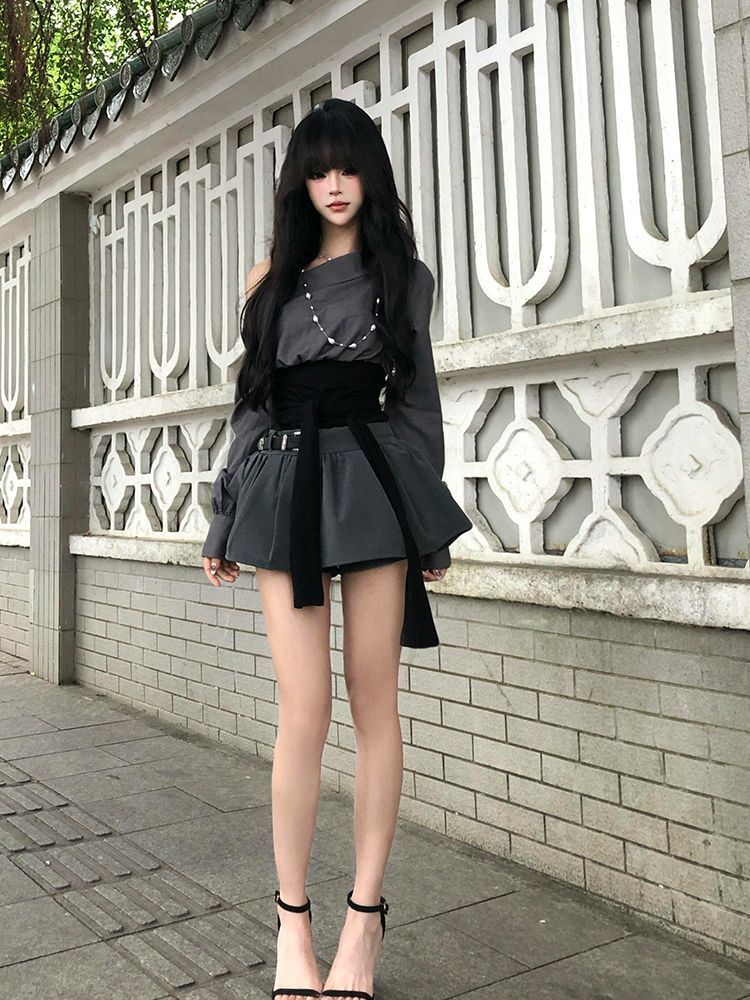 2026 Hot Girl Sexy Gothic Slim - Vintage Fashion T Shirts 评论和价格