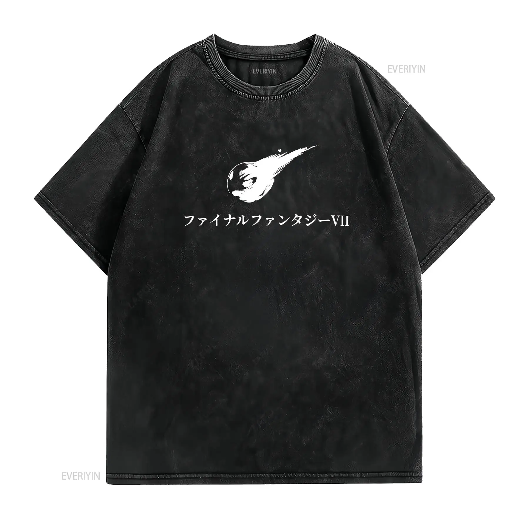 FF7 JP Title T shirt Multiple  - Vintage Fashion Knitwear 评论和价格