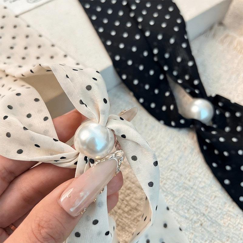 Vintage Polka Dot Chiffon Bead - Vintage Fashion Knitwear 评论和价格