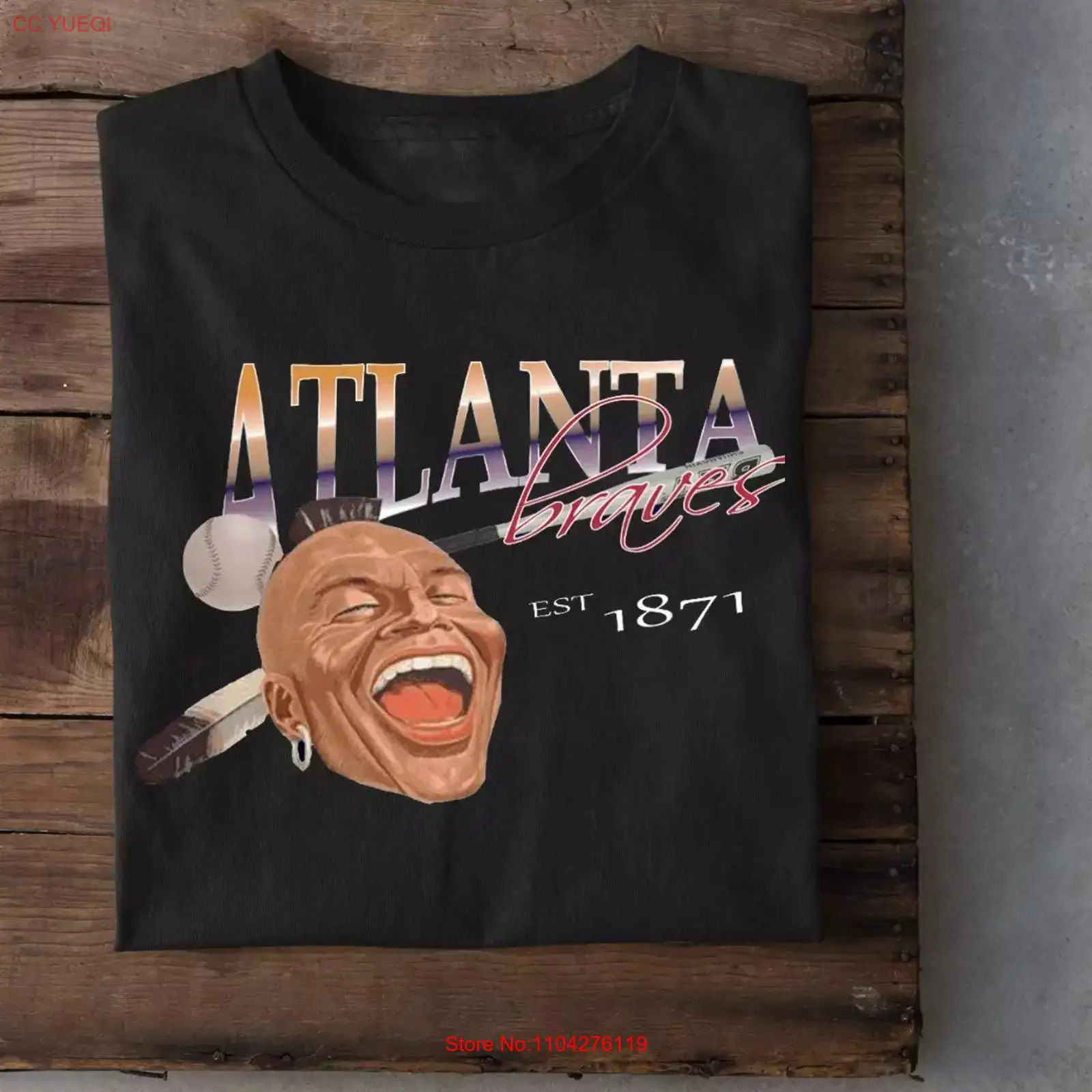 Atlanta teammm T Shirt  Cotton - Vintage Fashion Knitwear 评论和价格