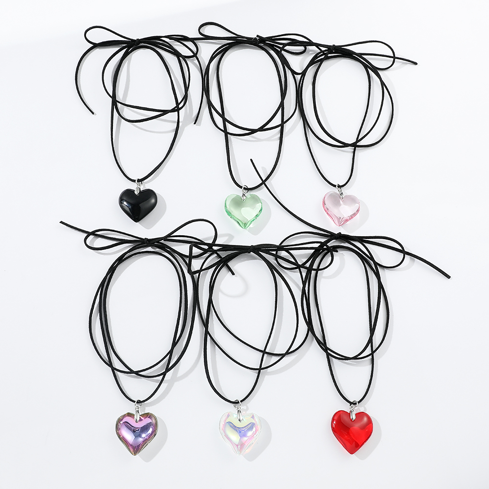 Double Layered Simple Bow Crys - Vintage Fashion Necklace 评论和价格