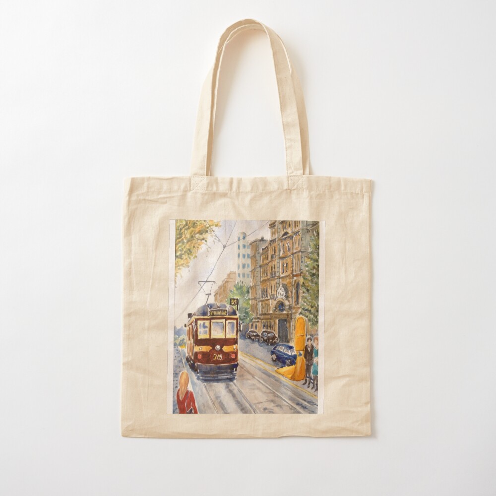 Vintage Tram, Melbourne Tote B - Vintage Fashion Melbourne 评论和价格