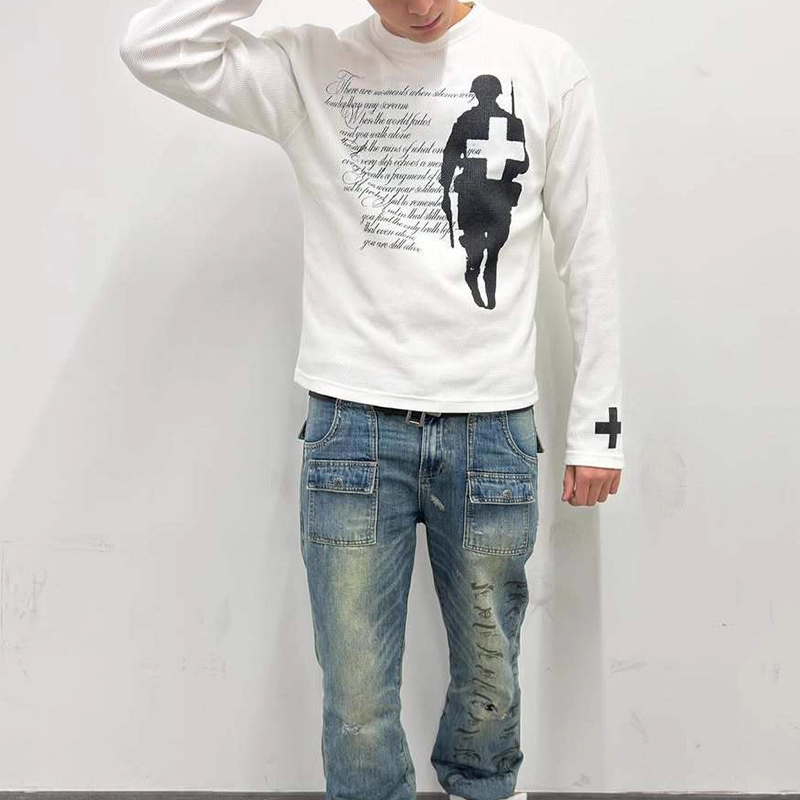 Fashion Harajuku Autumn Street - Vintage Fashion T Shirts 评论和价格