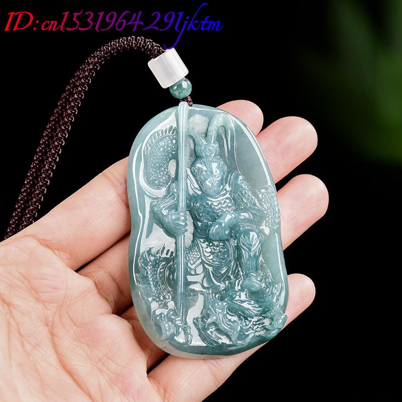 Burmese Jadeite Monkey King Pe - Vintage Fashion Necklace 评论和价格